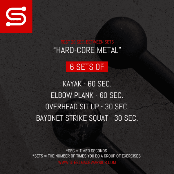 Steel Mace Workout for Abs / Core Steel Mace Warrior