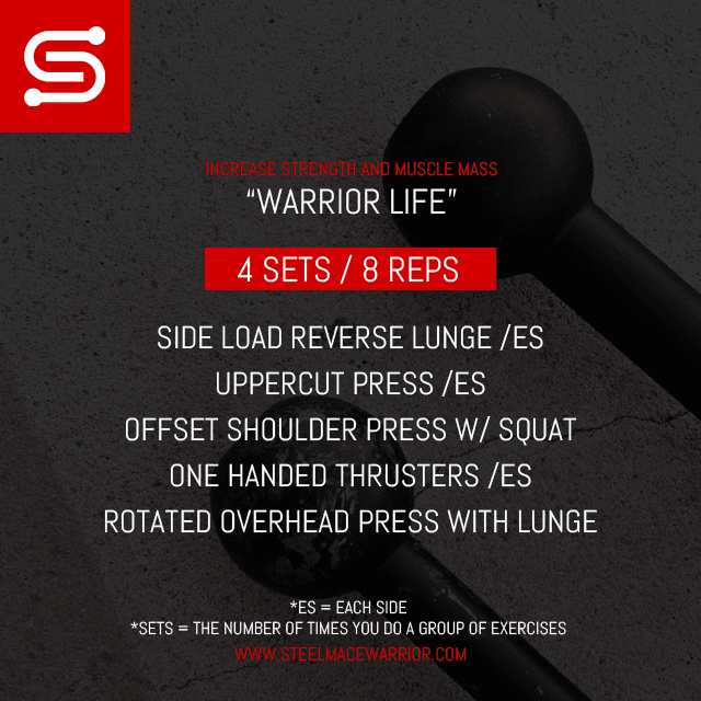 Steel Mace Workout for a Warrior Body